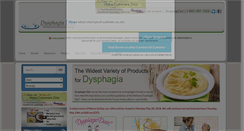 Desktop Screenshot of dysphagia-diet.com